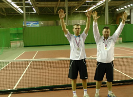 Победа на корпоративных играх по теннису