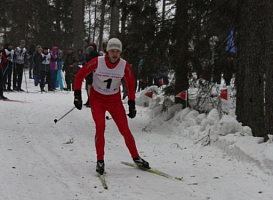 Лыжные соревнования на базе "Серебряный Бор"